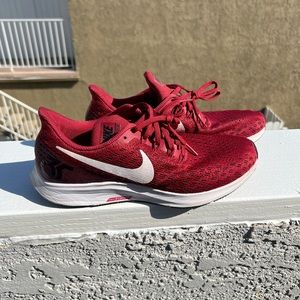 Red Nike Running Shoes